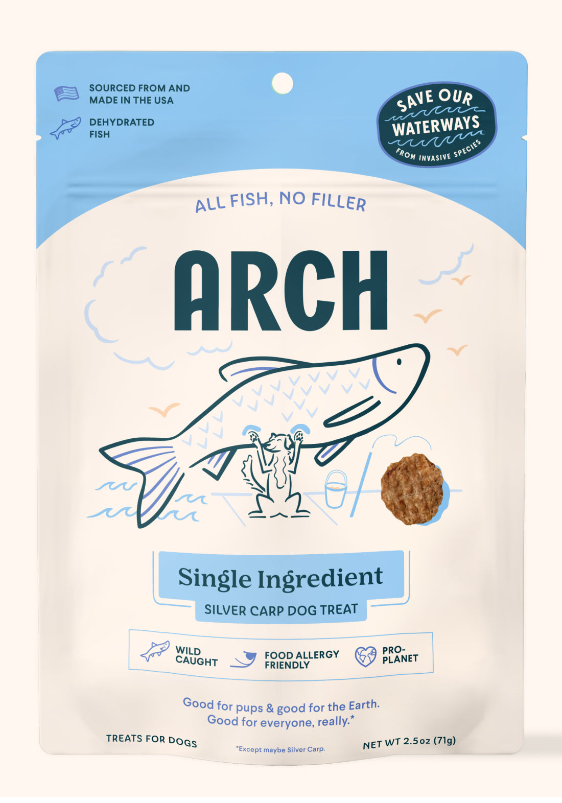 Silver Carp For Dogs – Arch Pet Food